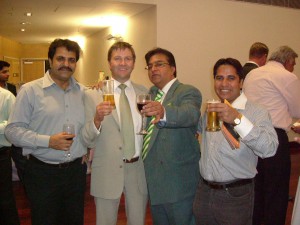 Malcolm with delegates at the Trade Mission